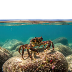 crab on the beach
