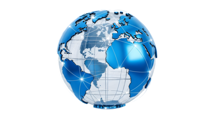 Global Globe Icon | World Connectivity & Internet