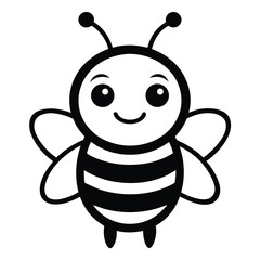 Happy Bee Icon