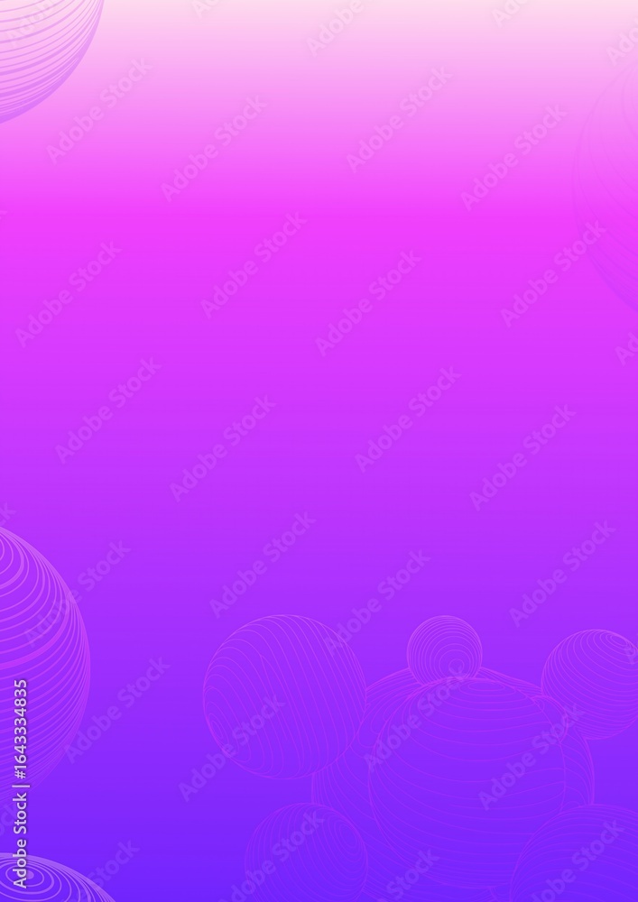 Poster abstract gradient background with subtle circular patterns in pink and purple hues
