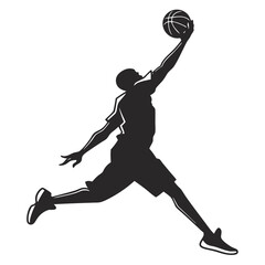 basketball player silhouette