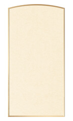 Fototapeta premium PNG aesthetic rectangle frame, transparent background