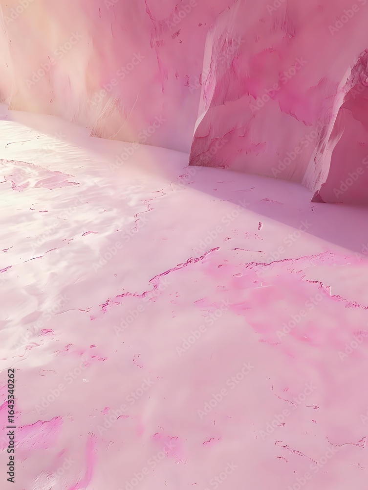 Poster abstract pink marble texture with soft gradient and natural stone patterns creates dreamy atmospheri