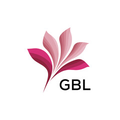 GBL Modern Floral Abstract Logo Design, GBL Later Logo, Creative Botanical Brand Identity

