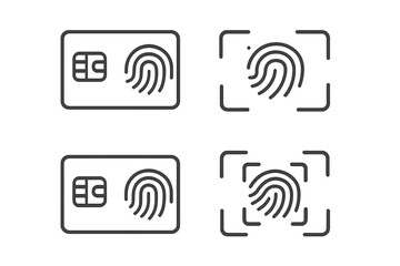 Modern technology enhances security measures with fingerprint recognition on smart cards