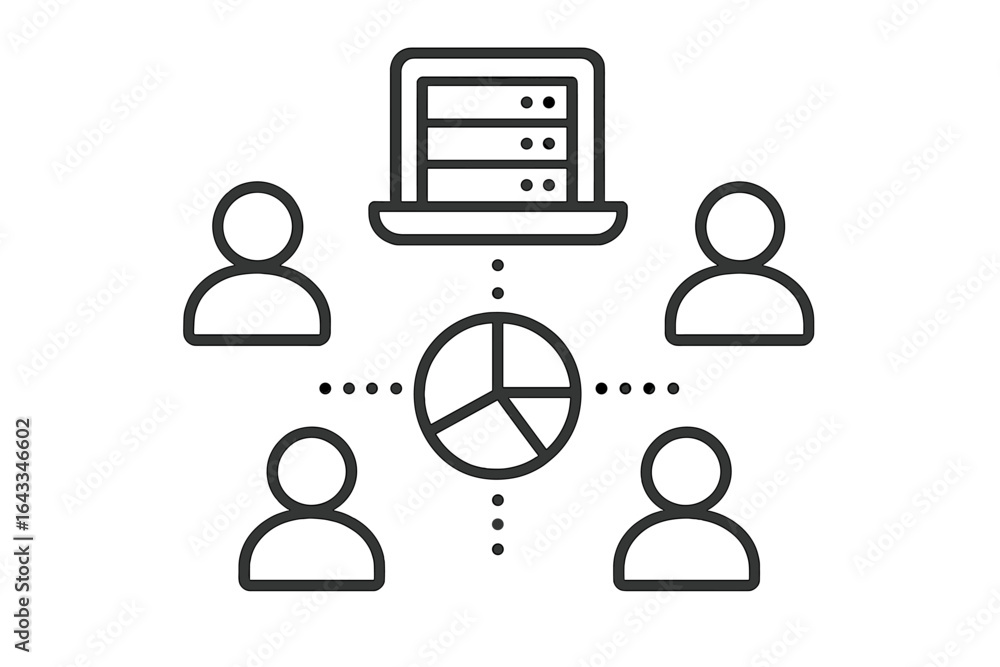 Poster collaboration among team members through remote access to shared data at a virtual workspace