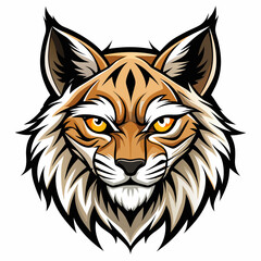 tiger head vector