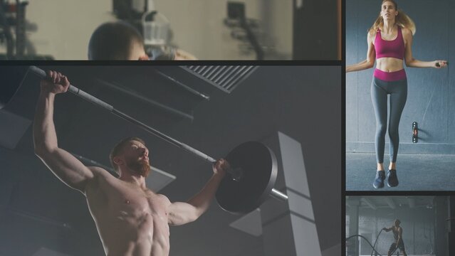 Sport Collage Multi-Panel Opener