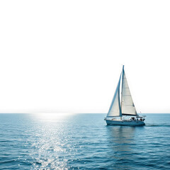 Fototapeta premium yacht on the sea