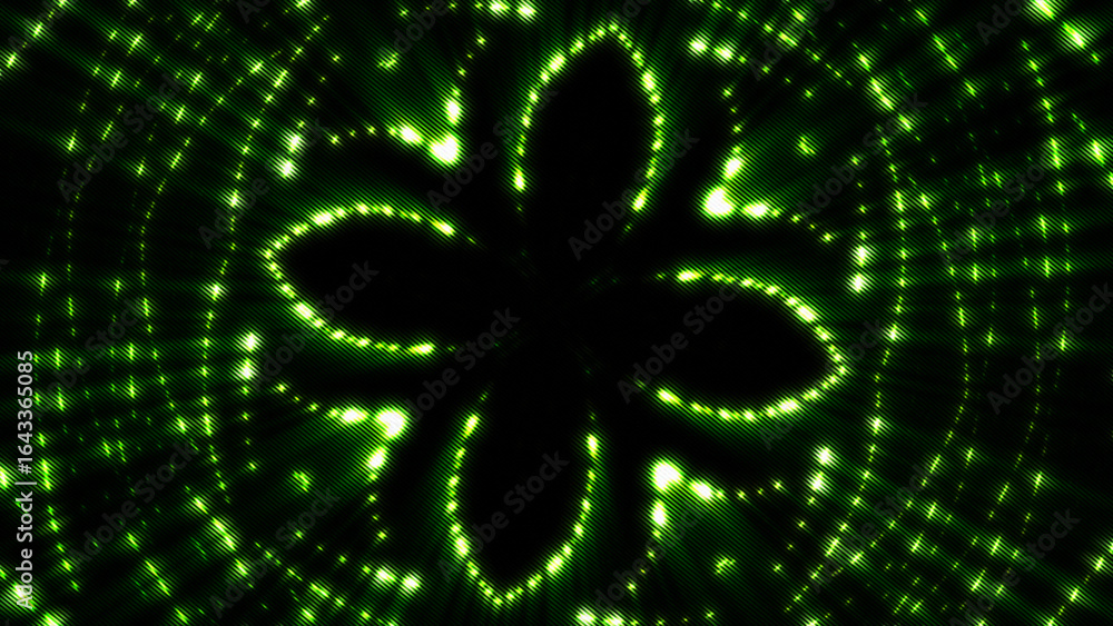 Poster 4k creative neon round lines design texture pattern abstract wallpaper live performance concert disc
