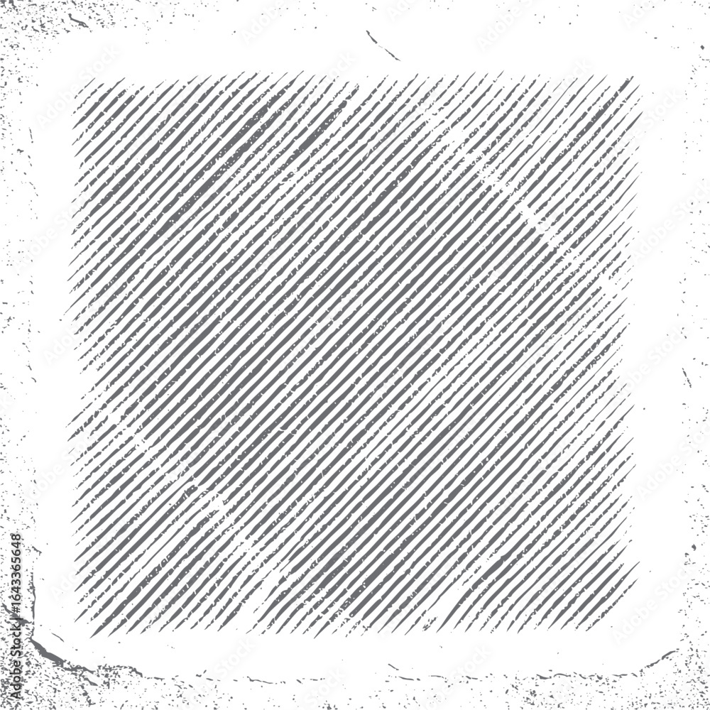 Poster seamless distressed diagonal scratched texture with edges. aged worn surface design for overlay. hig