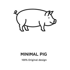 Cute pink piggy bank vector icon illustrationPink cartoon piggy bank vector icon illustrationA cute pink cartoon piggy bank icon, a vector illustration of a pig, symbolizes money savings and financeVe