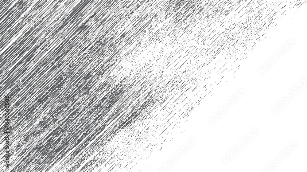 Poster abstract grunge scratch lines texture. diagonal distressed background with scattered splatter. perfe