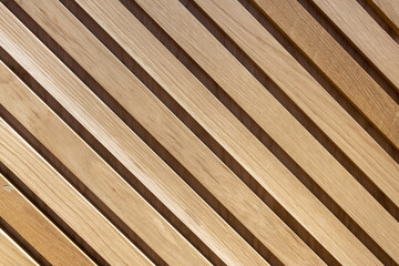 Weathered wooden wall with knotted pattern