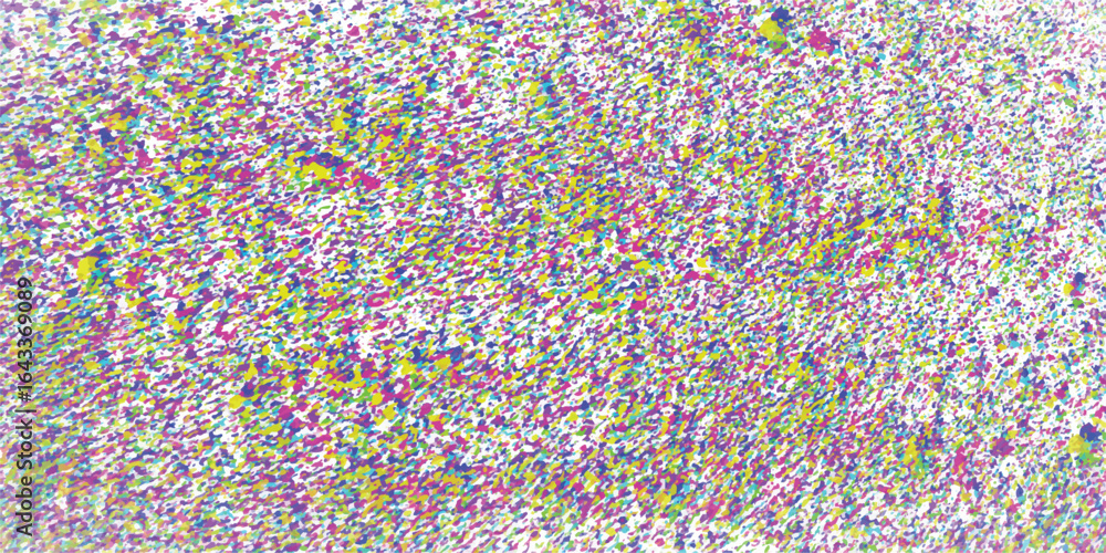 Poster Abstract colorful background with a dotted pattern and a diverse array of hues creating a vibrant artistic composition