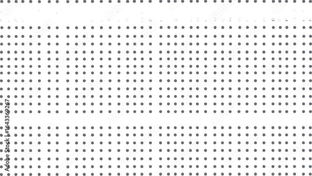 Poster seamless halftone dot grid background texture. high detail monochrome pixelated pattern for design. 