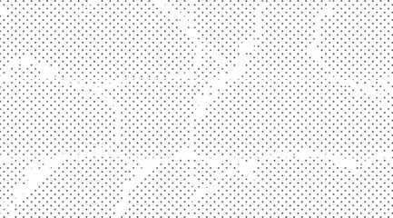 High resolution seamless halftone dot pattern texture. Minimalist retro pixel grid effect for backgrounds. Abstract graphic design surface