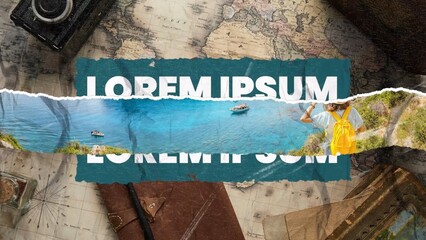 Clean Torn Paper Dynamic Intro Opener