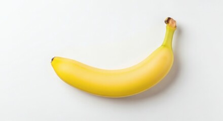 Vibrant Yellow Banana A Delicious and Healthy Fruit for Everyday Consumption