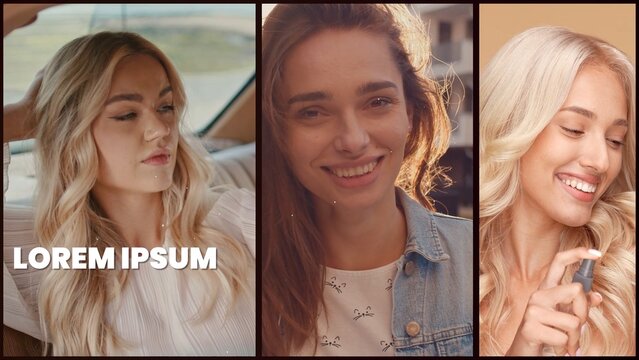 Multi Panel Modern Lens Leak Intro Opener