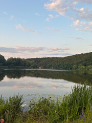 lake and sky