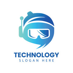 Technology Robotic Logo design