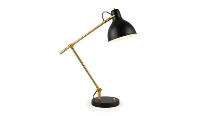 black table lamp