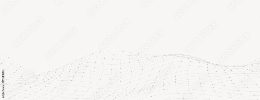 Poster minimalist white background with a grid pattern. the background is white and textured with subtle li