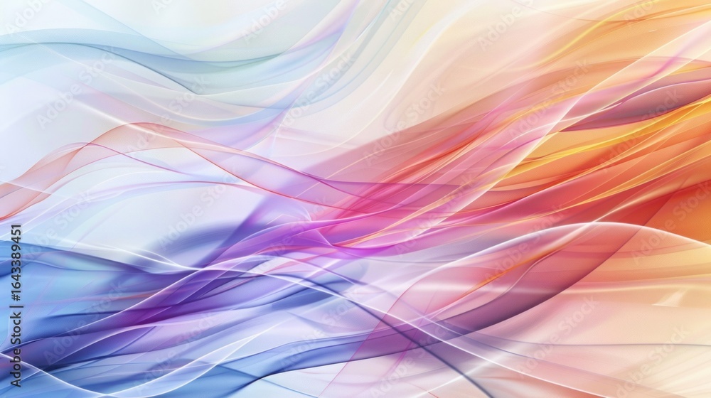 Poster multiple abstract backgrounds with flowing lines