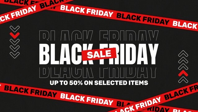 Kinetic Black Friday Promotion Sale Banner