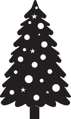 Christmas Tree icon.Pixel Perfect. For Mobile and Web. Contains such icons as Christmas Tree, Nature, Holiday, Christmas, Pine Tree, Winter.Vector illustration of pine silhouette.