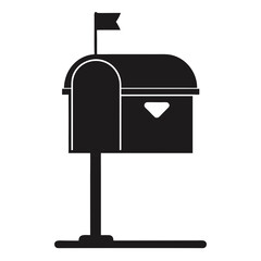 mailbox with letters