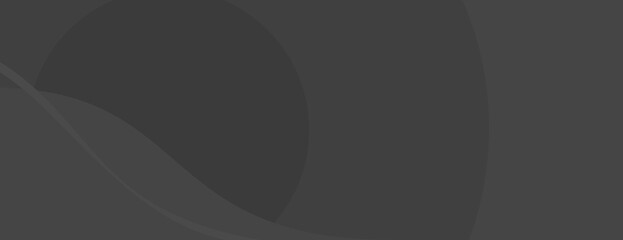 Dark gray background with smooth, flowing wave patterns. The background is sleek and modern, featuring a gray color scheme. Wave background vector. Gray background.