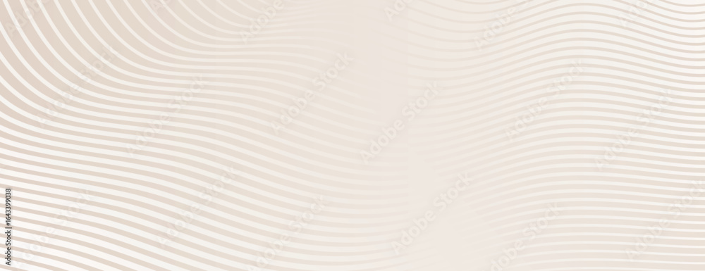 Aufkleber beige background with wavy lines, creating a smooth, flowing texture. the beige color adds a soft, c