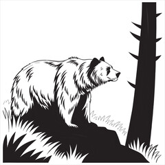 grizzly-bear-vector