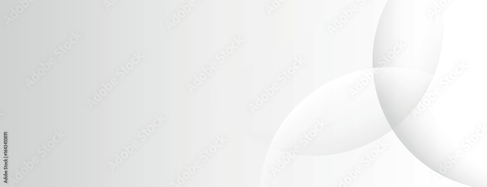 Poster white background with a smooth gradient style. the background features white abstract shapes, creati