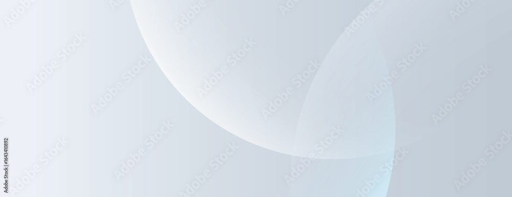 Poster a soft, abstract background with overlapping white and light gray curves. the background is smooth a
