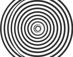 Naklejka premium Abstract concentric circles