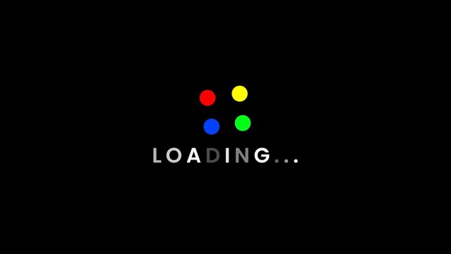 Playful Animated Dots Loading Bar