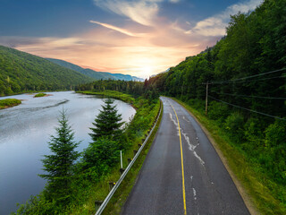 road in the mountains