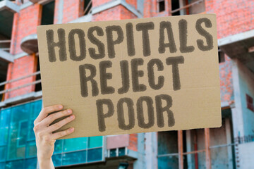 Hospitals reject poor. AI triage denies care. JUSTICE. ACCESS. ETHICS. CRISIS. INEQUALITY. HEALTH....