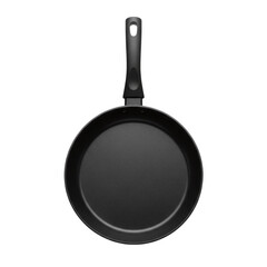 Empty non-stick frying pan for kitchen cooking
