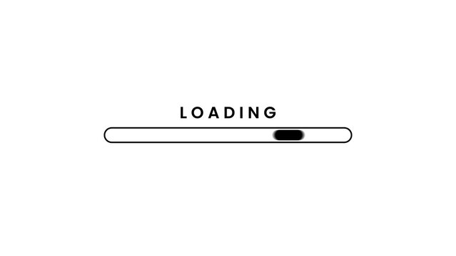 Monochrome Loading Bar