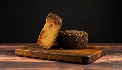  Gamalost (Norway, Western fjords)
A rare fat-free cheese with a crumbly, brown-speckled rind and dense golden interior, traditionally hand-molded and aged with live cultures.