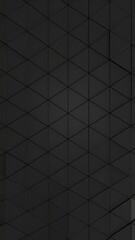 Abstract geometric pattern of dark gray triangles and squares