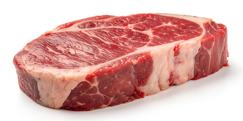 Obraz premium Cut of meat isolated on transparent background 