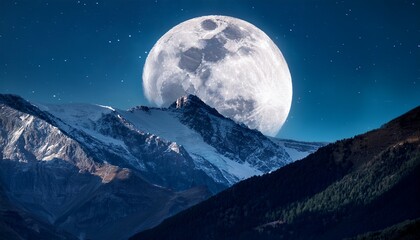celebrating international moon day under the full moon scenic landscape nighttime beauty tranquil environment
