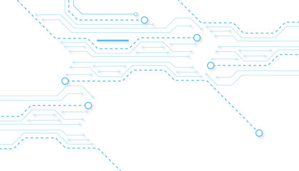 Abstract Circuit Board Technology Background High-Resolution Image for Design Projects