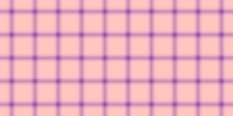 Collection vector texture check, pastel tartan textile background. King pattern fabric plaid seamless in light and pink colors.