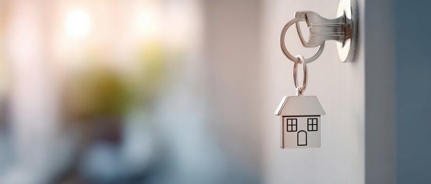 The key to a new home symbolizing fresh beginnings and opportunities